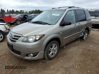 2006 Mazda MPV LX with VIN JM3LW28A560561959, listed as a Copart auction lot 72712144 with 182,727 mi miles and Salvage Title. Bid and sale history available at carsss.com. Image 1.