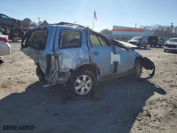 2009 Mercury Mariner with VIN 4M2CU81799KJ06079, listed as a Copart auction lot 54929314 with 0 mi miles and Salvage Title. Bid and sale history available at carsss.com. Image 3.