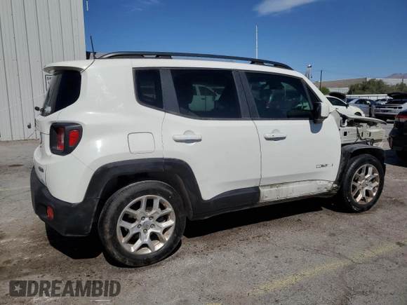 2018 Jeep Renegade Latitude z VIN ZACCJABB6JPJ24894, wystawiony jako Copart lot #55977115 z przebiegiem 79 430 mil mil oraz Szkoda całkowita • Salvage title. Historia ofert i sprzedaży dostępna na DreamBid. Obrazek 3.