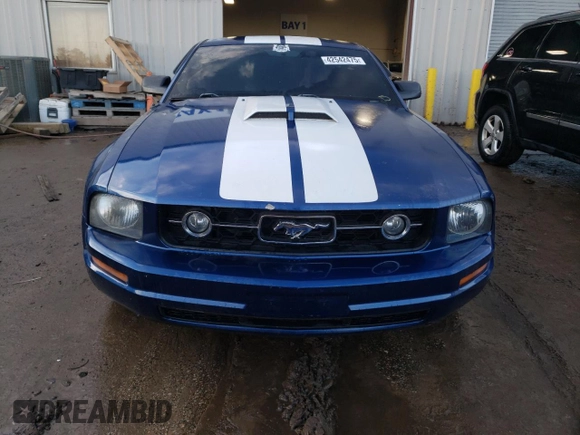 2006 Ford Mustang Standard with VIN 1ZVFT80N065228777, listed as a Copart auction lot 42542475 with 183,337 mi miles and Salvage Title. Bid and sale history available at carsss.com. Image 5.