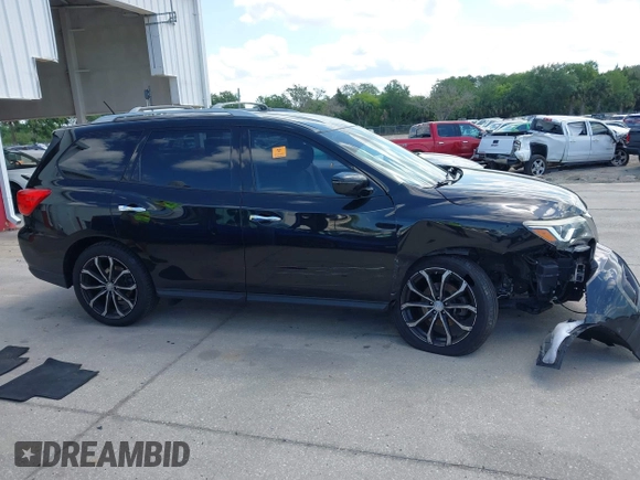 2018 Nissan Pathfinder SV with VIN 5N1DR2MN2JC625407, listed as a IAAI auction lot 41991795 with 58,253 mi miles. Bid and sale history available at carsss.com. Image 13.
