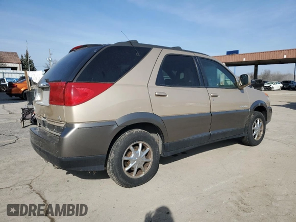 2002 Buick Rendezvous CXL with VIN 3G5DB03E72S501201, listed as a Copart auction lot 48700455 with 90,895 mi miles and Salvage Title. Bid and sale history available at DreamBid. Image 3.