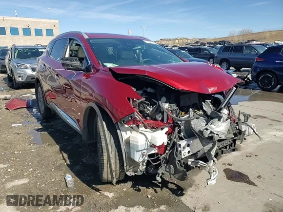2020 Nissan Murano Platinum with VIN 5N1AZ2DS7LN156847, listed as a Copart auction lot 47846415 with Not provided miles and Salvage title. Bid and sale history available at DreamBid. Image 15.