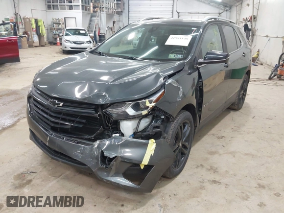 2021 Chevrolet Equinox LT with VIN 3GNAXUEV2ML375190, listed as a IAAI auction lot 41991148 with 60,016 mi miles and . Bid and sale history available at DreamBid. Image 6.