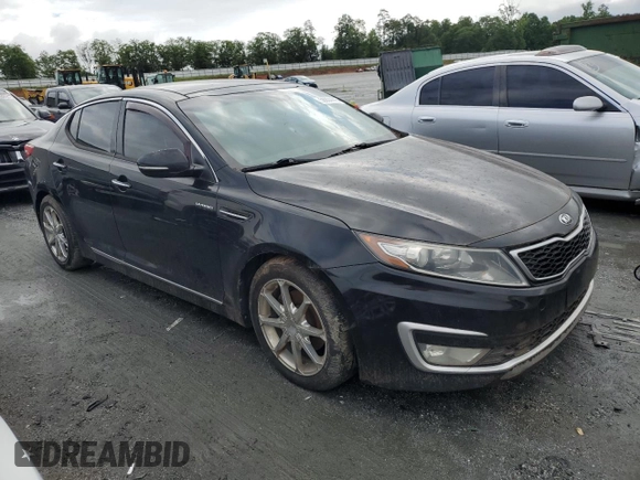 2013 Kia Optima EX with VIN KNAGM4AD8D5042014, listed as a Copart auction lot 58804445 with Not provided miles and Clean title. Bid and sale history available at DreamBid. Image 4.