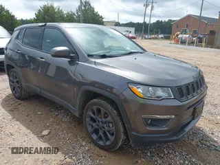 2021 Jeep Compass 80th Anniversary with VIN 3C4NJDEB5MT516982, listed as a IAAI auction lot 42441681 with 37,414 mi miles and . Bid and sale history available at DreamBid. Image 1.