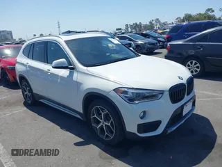 2017 BMW X1 xDrive28i with VIN WBXHT3C30H5F75950, listed as a IAAI auction lot 42539795 with 49,887 mi miles and . Bid and sale history available at DreamBid. Image 1.