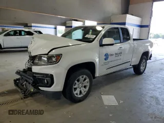 2021 Chevrolet Colorado 2WD LT with VIN 1GCHSCEN1M1110185, listed as a Copart auction lot 70570724 with 0 mi miles and Salvage Title. Bid and sale history available at carsss.com. Image 1.
