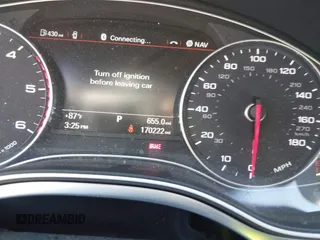 2014 Audi A6 Prestige with VIN WAUHMAFC8EN081609, listed as a IAAI auction lot 42252900 with 170,222 mi miles and . Bid and sale history available at DreamBid. Image 7.