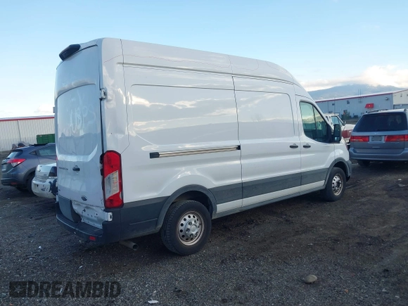 2022 Ford Transit Cargo with VIN 1FTBR2X85NKA64634, listed as a IAAI auction lot 41710090 with 37,206 mi miles and . Bid and sale history available at DreamBid. Image 4.