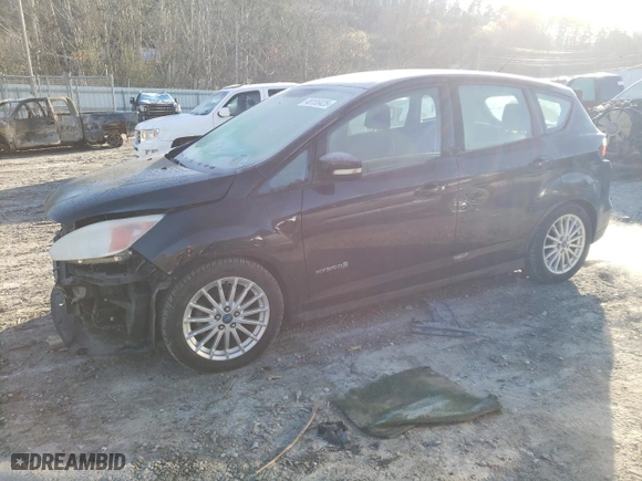 2013 Ford C-Max Hybrid SE with VIN 1FADP5AU7DL510383, listed as a Copart auction lot 49155425 with 87,049 mi miles and Salvage Title. Bid and sale history available at carsss.com. Image 1.