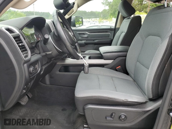2020 Ram 1500 Big Horn with VIN 1C6SRFFM7LN248711, listed as a Copart auction lot 55170095 with 60,531 mi miles and Clean Title. Bid and sale history available at carsss.com. Image 7.