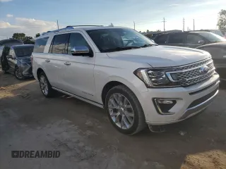 2019 Ford Expedition Max Platinum with VIN 1FMJK1LT0KEA64356, listed as a Copart auction lot 73845114 with 78,054 mi miles and Non repairable. Bid and sale history available at DreamBid. Image 4.