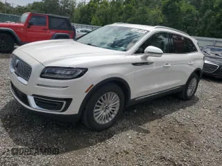 2019 Lincoln Nautilus Standard with VIN 2LMPJ6J98KBL58217, listed as a Copart auction lot 62369165 with 84,704 mi miles and Salvage title. Bid and sale history available at DreamBid. Image 1.