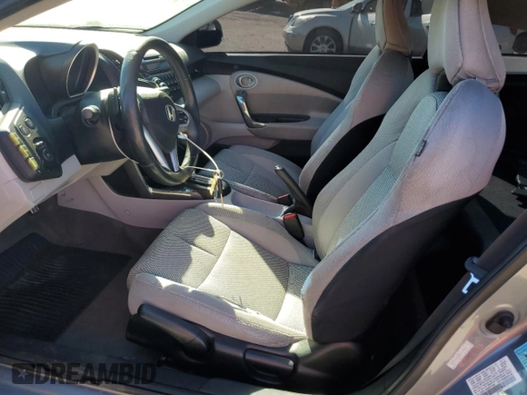 2011 Honda CR-Z EX with VIN JHMZF1D66BS012606, listed as a Copart auction lot 47349915 with 155,991 mi miles and Salvage Title. Bid and sale history available at carsss.com. Image 7.