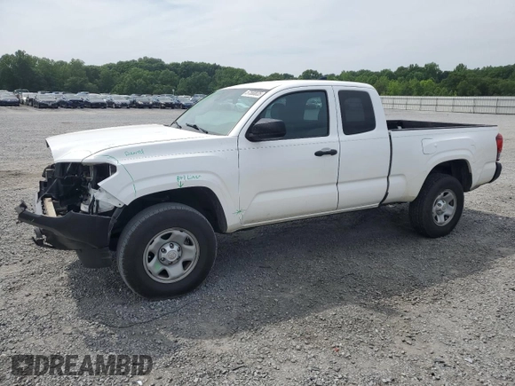 2019 Toyota Tacoma SR with VIN 5TFSX5EN7KX068425, listed as a Copart auction lot 57580835 with 125,491 mi miles and Salvage title. Bid and sale history available at DreamBid. Image 1.