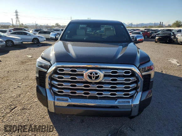 2022 Toyota Tundra 2WD 1794 Edition with VIN 5TFMA5AB3NX001962, listed as a Copart auction lot 79037964 with 22,200 mi miles and Clean Title. Bid and sale history available at carsss.com. Image 5.