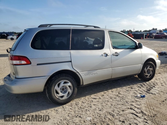 2003 Toyota Sienna LE with VIN 4T3ZF13C83U516107, listed as a Copart auction lot 69766244 with 0 mi miles and Salvage Title. Bid and sale history available at carsss.com. Image 3.