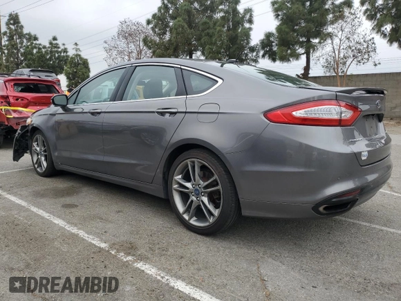 2013 Ford Fusion Titanium with VIN 3FA6P0K9XDR133572, listed as a Copart auction lot 54454165 with 212,944 mi miles and Salvage Title. Bid and sale history available at DreamBid. Image 2.