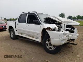2005 Ford Explorer Sport Trac XLS with VIN 1FMZU77K75UB56611, listed as a Copart auction lot 60622925 with 157,063 mi miles and Salvage title. Bid and sale history available at DreamBid. Image 4.