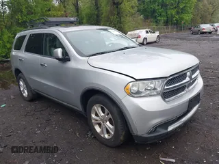 2013 Dodge Durango Crew with VIN 1C4SDJDT8DC565608, listed as a IAAI auction lot 42181773 with 161,485 mi miles and . Bid and sale history available at carsss.com. Image 1.