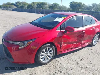 2021 Toyota Corolla LE with VIN JTDVPMAE7MJ145782, listed as a IAAI auction lot 41833267 with 53,296 mi miles. Bid and sale history available at carsss.com. Image 17.