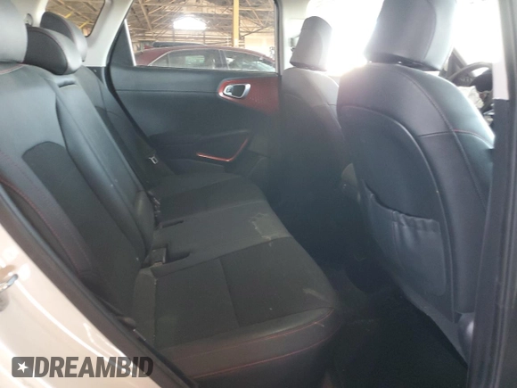 2021 Kia Soul Turbo with VIN KNDJ53AF0M7742468, listed as a Copart auction lot 76140414 with 49,340 mi miles and Salvage Title. Bid and sale history available at DreamBid. Image 11.