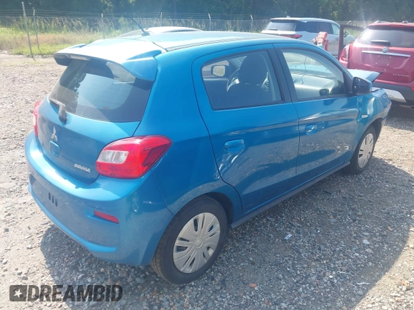 2017 Mitsubishi Mirage ES with VIN ML32A3HJ7HH015681, listed as a IAAI auction lot 42611328 with 39,365 mi miles and . Bid and sale history available at DreamBid. Image 4.