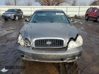 2002 Hyundai Sonata with VIN KMHWF25H52A617339, listed as a Copart auction lot 46359015 with 135,828 mi miles and Salvage Title. Bid and sale history available at carsss.com. Image 5.