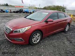 2015 Hyundai Sonata 2.4L SE with VIN 5NPE24AFXFH153846, listed as a Copart auction lot 49737825 with 127,376 mi miles and Salvage Title. Bid and sale history available at carsss.com. Image 1.