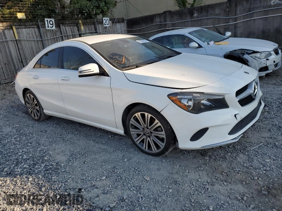 2018 Mercedes-Benz CLA 250 with VIN WDDSJ4EB6JN676759, listed as a Copart auction lot 71327182 with 75,289 mi miles and . Bid and sale history available at DreamBid. Image 4.