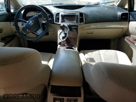 2013 Toyota Venza LE with VIN 4T3BA3BB9DU042187, listed as a Copart auction lot 53398095 with 220,035 mi miles and Salvage Title. Bid and sale history available at DreamBid. Image 8.