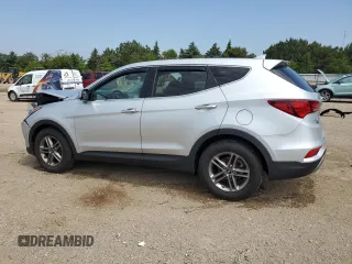 2017 Hyundai Santa Fe 2.4L with VIN 5XYZTDLB0HG437926, listed as a Copart auction lot 60034725 with 80,313 mi miles and Salvage title. Bid and sale history available at DreamBid. Image 2.