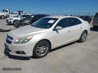 2013 Chevrolet Malibu ECO with VIN 1G11F5RR6DF112685, listed as a IAAI auction lot 41772759 with 201,769 mi miles. Bid and sale history available at carsss.com. Image 2.