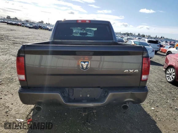 2014 Ram 1500 Express with VIN 1C6RR7KT1ES481683, listed as a Copart auction lot 45557865 with 93,555 mi miles and Salvage Title. Bid and sale history available at carsss.com. Image 6.