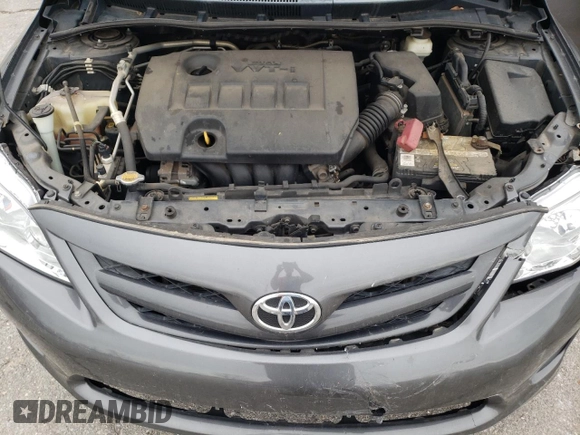 2013 Toyota Corolla L with VIN 2T1BU4EEXDC015853, listed as a Copart auction lot 51098695 with 111,134 mi miles and Salvage Title. Bid and sale history available at carsss.com. Image 12.