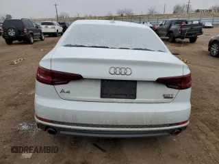 2018 Audi A4 Premium with VIN WAUDNAF43JA223564, listed as a Copart auction lot 45872065 with 65,814 mi miles and Salvage Title. Bid and sale history available at carsss.com. Image 6.