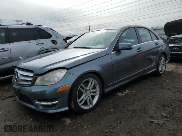 2012 Mercedes-Benz C 300 Sport with VIN WDDGF8BB3CA612868, listed as a Copart auction lot 49357675 with 211,276 mi miles and Non repairable. Bid and sale history available at DreamBid. Image 1.