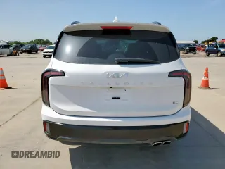 2024 Kia Telluride EX with VIN 5XYP3DGC8RG476579, listed as a Copart auction lot 64183345 with 22,523 mi miles and Salvage title. Bid and sale history available at DreamBid. Image 6.