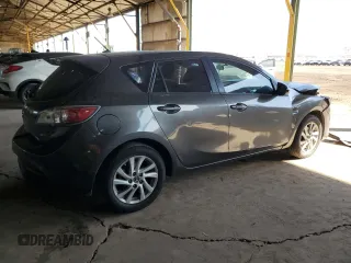 2013 Mazda 3 i Touring with VIN JM1BL1L89D1707749, listed as a Copart auction lot 76125384 with 139,966 mi miles and Salvage title. Bid and sale history available at DreamBid. Image 3.
