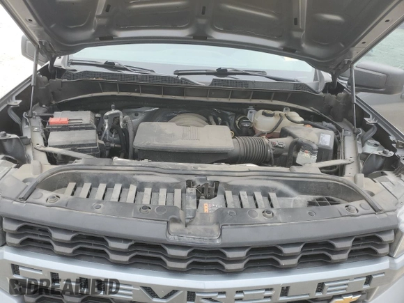 2020 Chevrolet Silverado 1500 Custom with VIN 1GCRWBEH3LZ332479, listed as a Copart auction lot 88809145 with 54,834 mi miles and Salvage Title. Bid and sale history available at carsss.com. Image 12.