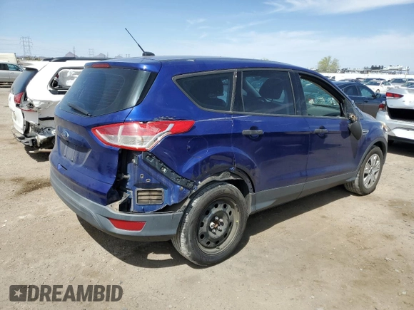 2016 Ford Escape S with VIN 1FMCU0F73GUA68247, listed as a Copart auction lot 51183525 with 88,936 mi miles and Salvage Title. Bid and sale history available at carsss.com. Image 3.