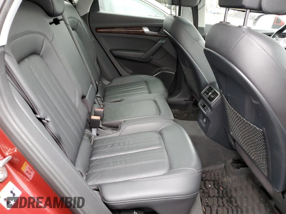 2018 Audi Q5 Premium Plus with VIN WA1BNAFY8J2111263, listed as a Copart auction lot 49230045 with 61,486 mi miles and Salvage Title. Bid and sale history available at carsss.com. Image 11.