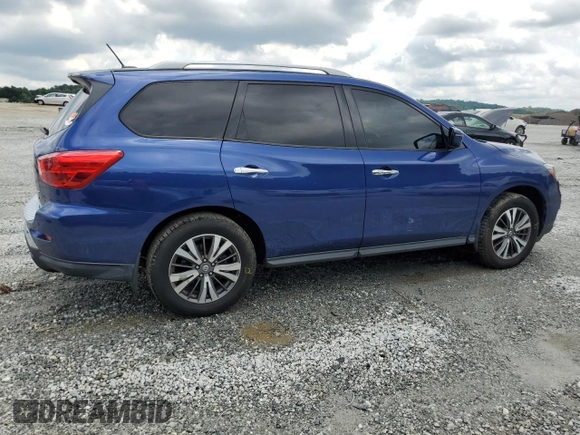 2017 Nissan Pathfinder SL z VIN 5N1DR2MM6HC677396, wystawiony jako Copart lot #56929385 z przebiegiem 93 867 mil mil oraz Szkoda całkowita • Salvage title. Historia ofert i sprzedaży dostępna na DreamBid. Obrazek 3.