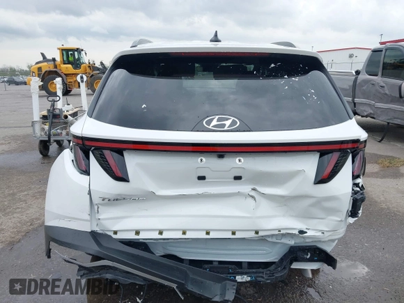 2023 Hyundai Tucson SEL with VIN 5NMJF3AE4PH190541, listed as a IAAI auction lot 41889463 with 17,677 mi miles and . Bid and sale history available at carsss.com. Image 17.