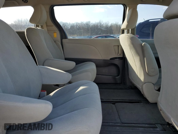 2014 Toyota Sienna L with VIN 5TDZK3DC4ES498196, listed as a Copart auction lot 50214285 with 239,718 mi miles and Clean Title. Bid and sale history available at carsss.com. Image 11.