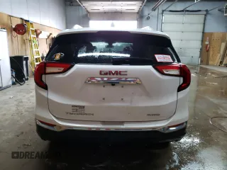 2022 GMC Terrain SLT with VIN 3GKALVEV0NL108954, listed as a Copart auction lot 85035874 with 42,407 mi miles and Salvage Title. Bid and sale history available at carsss.com. Image 6.