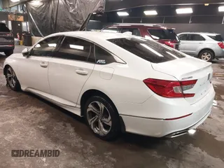 2020 Honda Accord EX-L with VIN 1HGCV2F52LA023440, listed as a IAAI auction lot 41537345 with 81,011 mi miles and . Bid and sale history available at DreamBid. Image 3.
