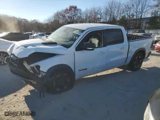 2019 Ram 1500 Rebel with VIN 1C6SRFLT8KN742764, listed as a Copart auction lot 79947514 with 90,785 mi miles and Salvage Title. Bid and sale history available at carsss.com. Image 1.