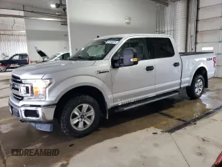 2019 Ford F-150 XL with VIN 1FTFW1E49KKD77573, listed as a Copart auction lot 61548875 with 132,451 mi miles and Salvage title. Bid and sale history available at DreamBid. Image 1.